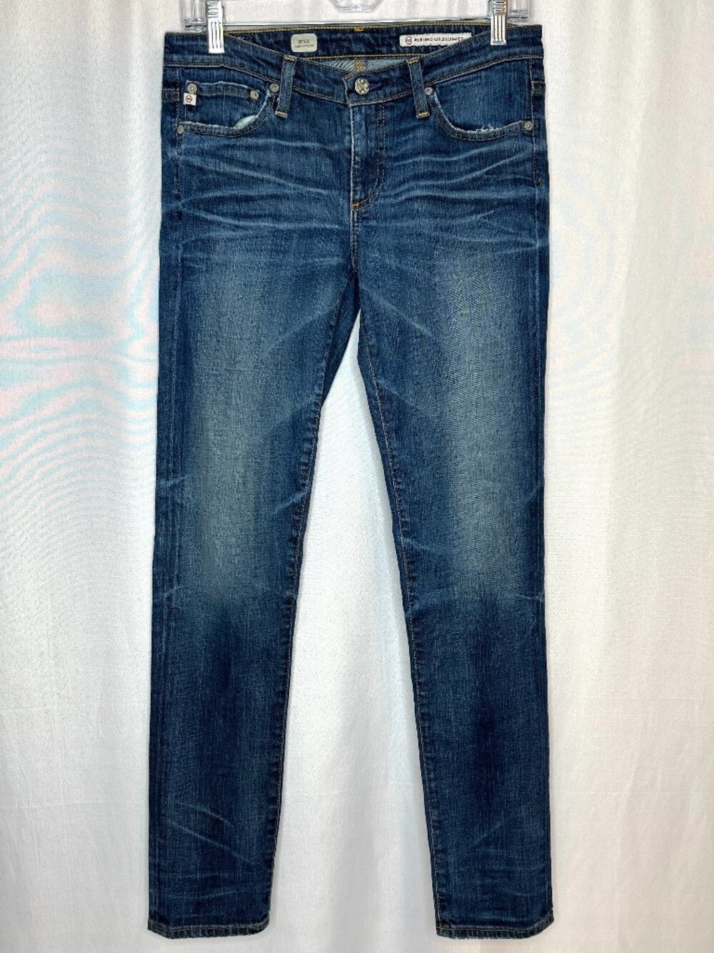 AG‎ Adriano Goldschmied Stilt Cigarette Dark Wash Jeans Size 28R Minimalist City